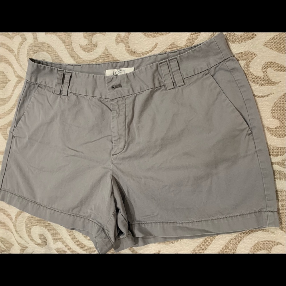 Loft grey shorts